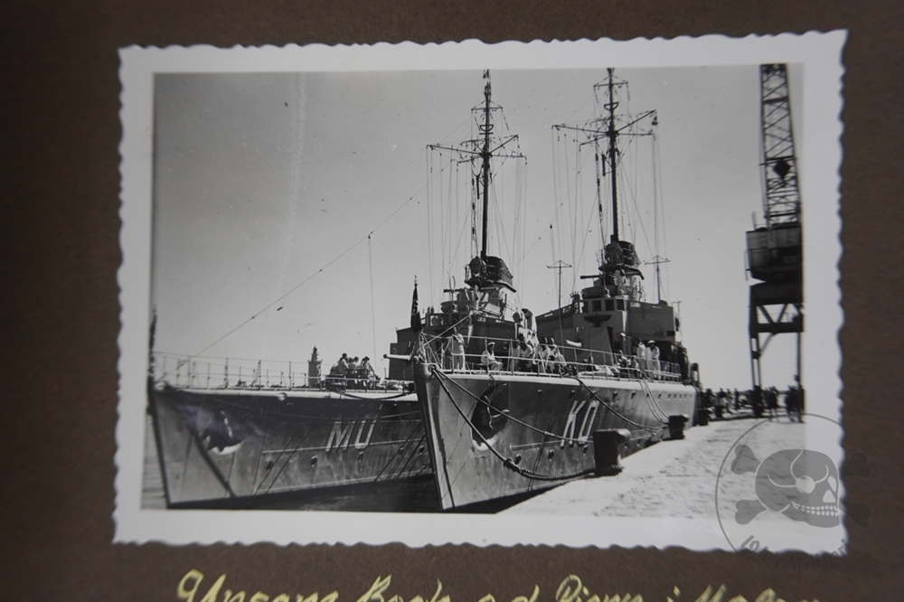 Original German WWII Kriegsmarine Personal Photo Album