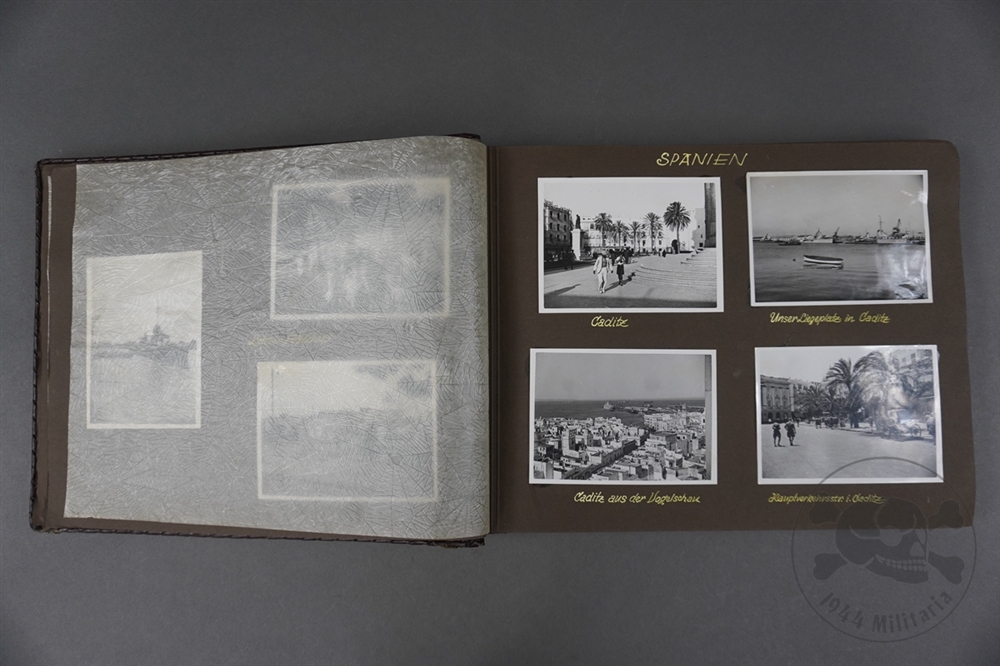 Original German WWII Kriegsmarine Personal Photo Album