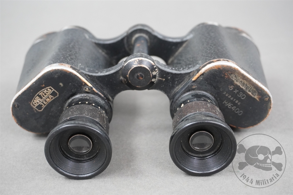 Original German WWII 6x30 Binoculars (Dienstglas) By Carl Zeiss