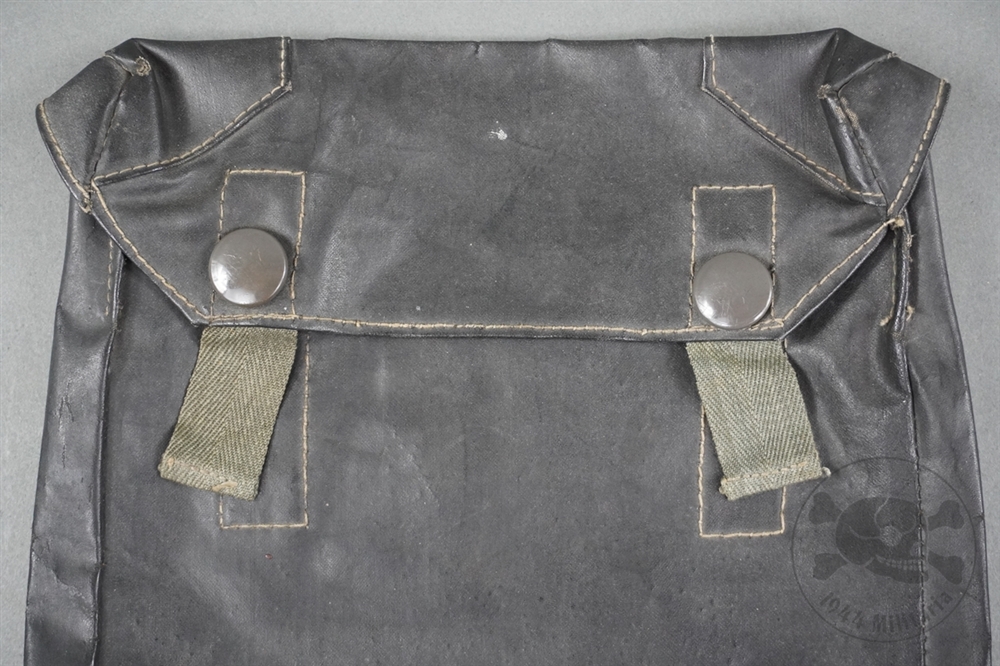 Original German WWII Large Rubberized Gas Cape Bag (Gasplane Tasche)