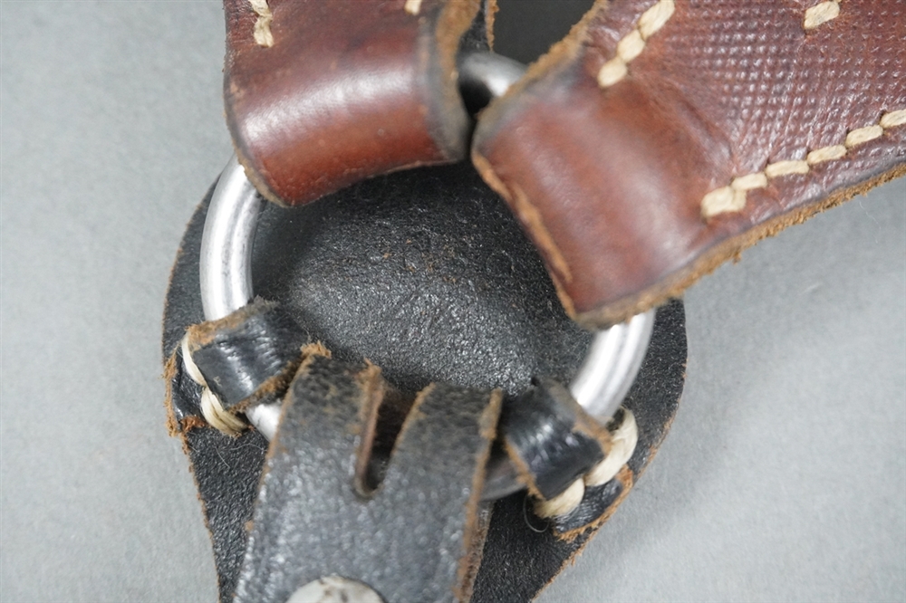 Original German WWII Leather Combat Y-Straps