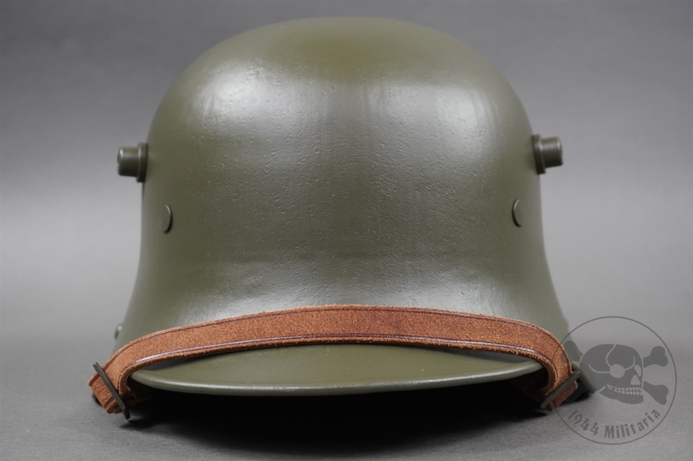 Original German WWI Refurbished M16 Helmet (Stahlhelm) Size 64 Shell