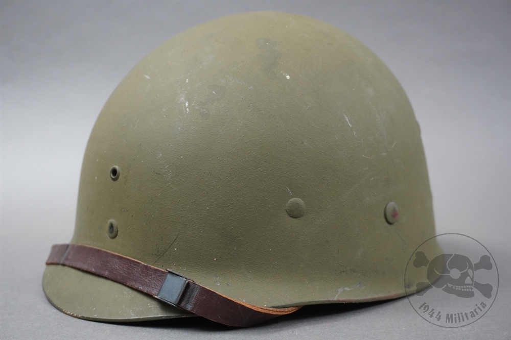 Original US WWII M1 Helmet Liner with Chinstrap by Westinghouse