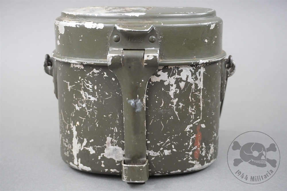 Original German WWII Non-Matching Mess Kit Marked FWBN39 and HRE39