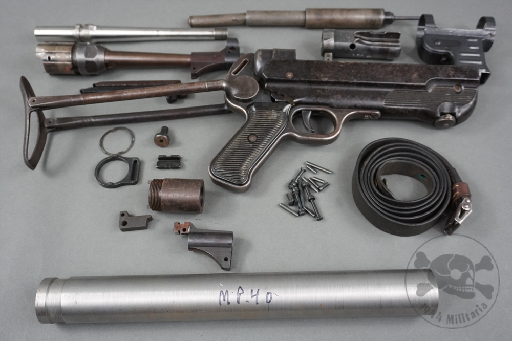 Original German WWII Juwel 33 Stove With Spare Parts Tin Box