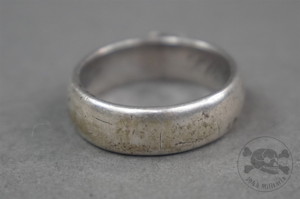 Original Third Reich 1937 SS Officer's Totenkopf Honor Ring