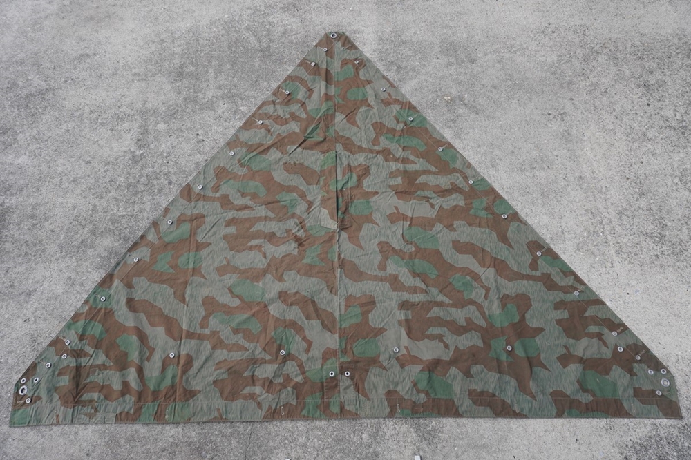 Splinter Zelt Original German WWII Heer Luftwaffe Splinter A Zeltbahn