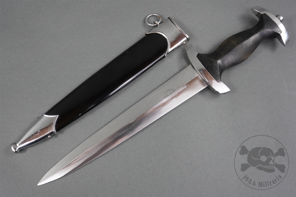 Rare Original Transitional SS Dagger RZM 1163/38 SS By F. & A. Helbig