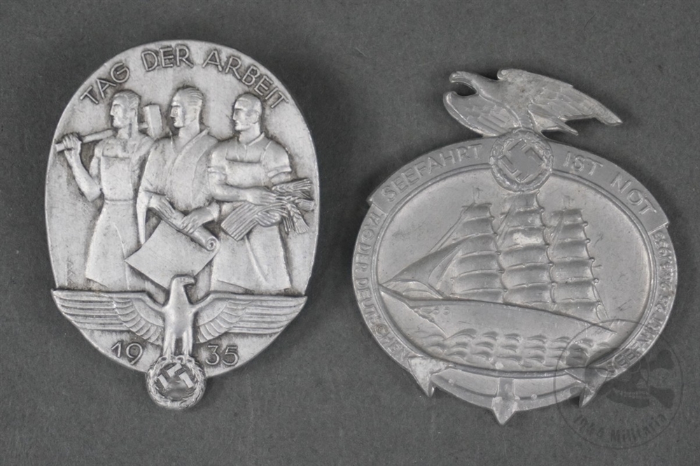 Original German Pre-WWII Winterhilfswerk (WHW) Various Labor/May