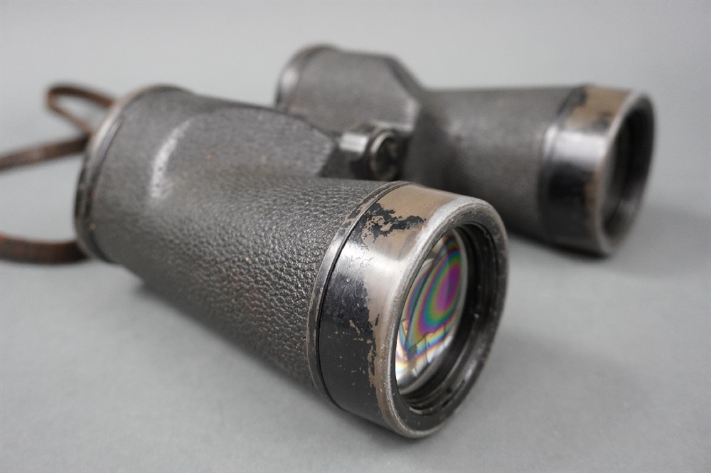 Original US WWII 7x50 Binoculars Made By Bausch & Lomb Dated 1943