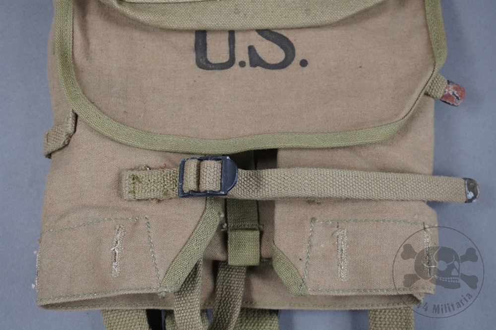 Original US WWII M-1928 Haversack Field Pack Dated 1942