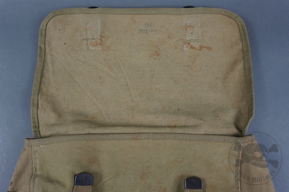Original WWII American Red Cross HBT Ditty Bag