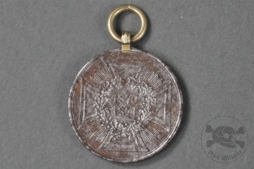 Original German Pre-WWI War Commemorative Medal of 1870-1871