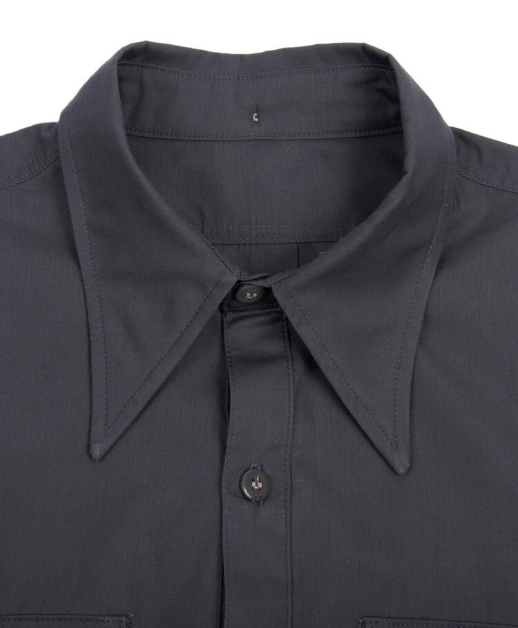 German Army Military Field Shirt WWII Repro Dark Field Grey Cotton All Sizes