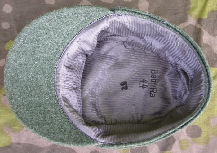 Waffen SS EM/NCO M43 Fieldgray Cap (Feldmützen)